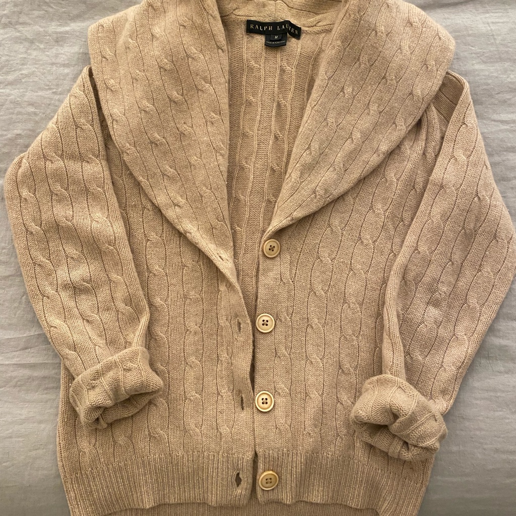 Ralph Lauren Cashmere Cardigan - Black Label